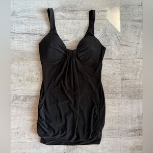 Vintage Y2K Wet Seal Black Ruched Top